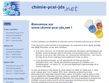 Tablet Screenshot of chimie-pcsi-jds.net